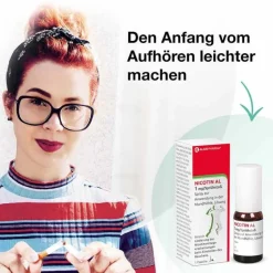 Aliud Pharma NICOTIN AL 1mg/Sprühstoß Spray, 2x2 St- Nikotinspray Und Inhaler