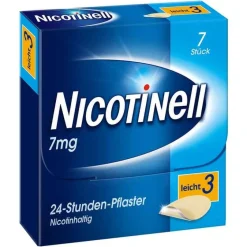 Nicotinell Nikotinpflaster-7 mg / 24-Stunden- Nikotinpflaster, Pflasterstärke Leicht (3), 7 St