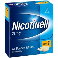 21 mg / 24-Stunden-Nikotinpflaster, Pflasterstärke Stark (1), 7 St^Nicotinell Discount