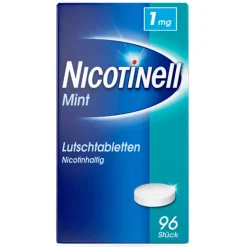 Nicotinell Lutschtabletten 1 mg Mint, 96 St- Nikotin Lutschtabletten