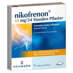 Nikofrenon Nikotinpflaster-14 mg/24 Stunden Pflaster, 7 St