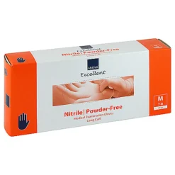 Einmalhandschuhe-Nitril Handschuhe puderfrei x-lang medium, 100 St