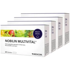 Nobilin Multi Vital Tabletten, 4X60 St- Multivitamine