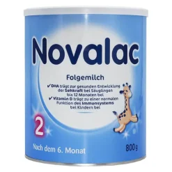 Novalac 2 Standard Folge-Milch 6 - 12 M., 800 g- Babymilch