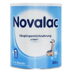 1 Standard Milch 0 - 6 M., 800 g^Novalac Hot