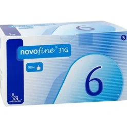 Novofine 6 mm Kanülen 31 G Cpc, 100 St^ Best