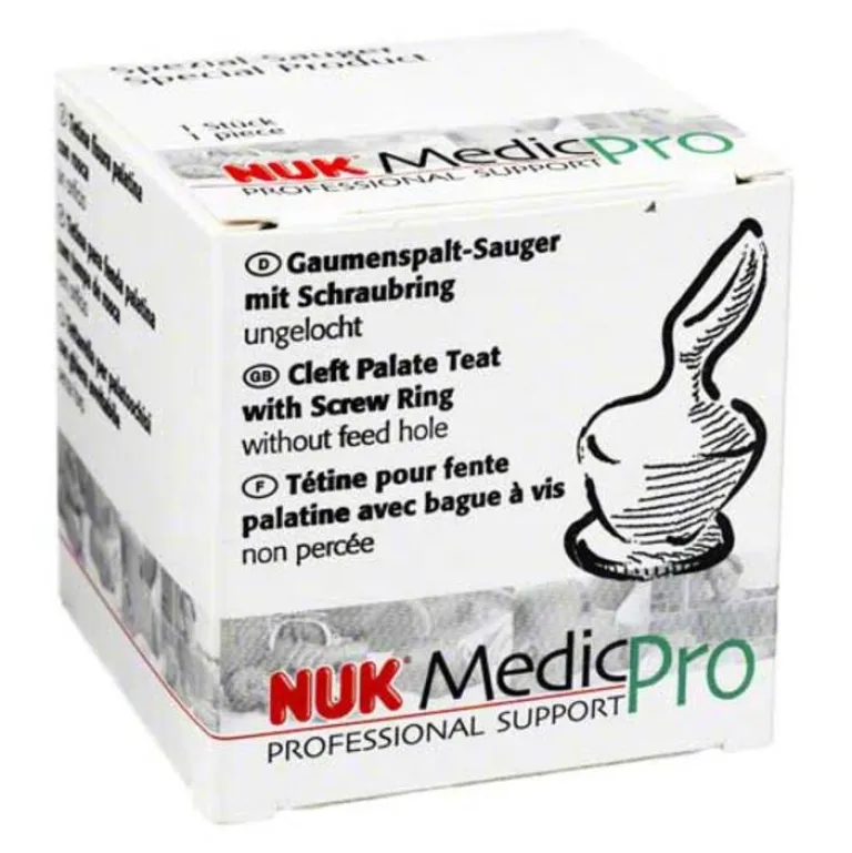 Nuk Gaumenspaltsauger für Weithals / Schraubflasche ungel., 1 St- Babyflaschen