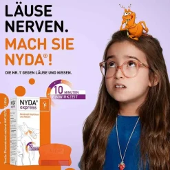 Nyda Läusemittel|Läuseshampoo-express Pumplösung, 50 ml
