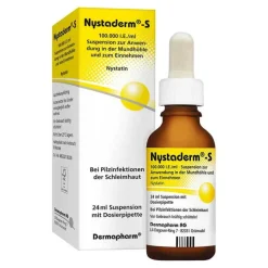 -S Suspension mit Dosierpipette, 24 ml^Nystaderm Online