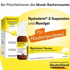 -S Suspension mit Dosierpipette, 24 ml^Nystaderm Online