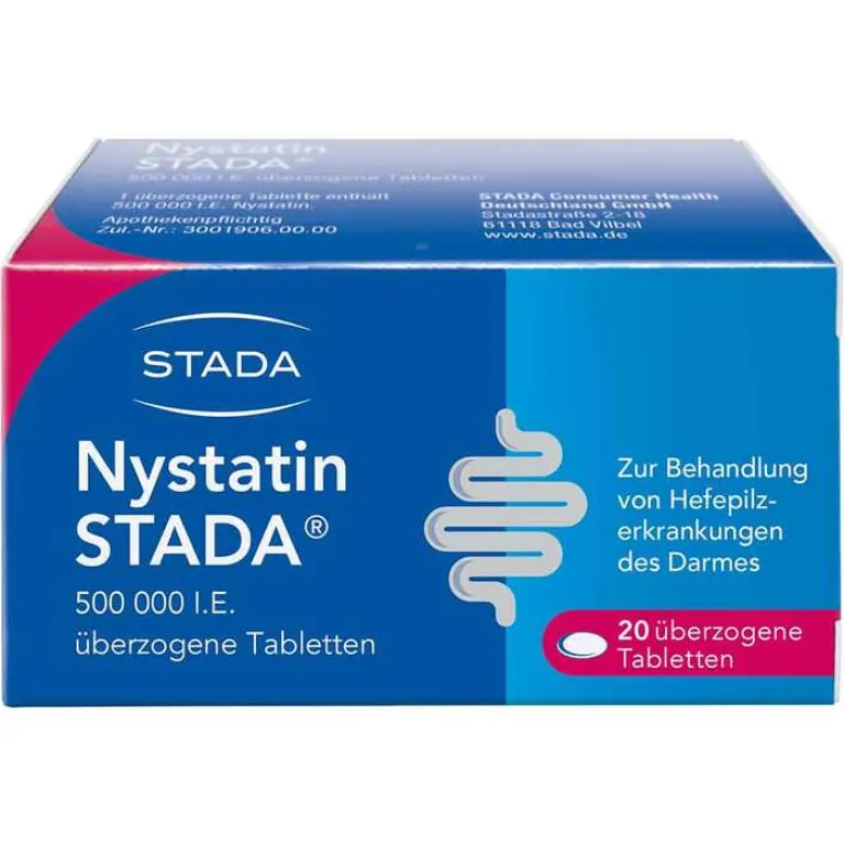 Stada Darmsanierung Medikamente-Nystatin ® 500.000 I.E. Tabletten, 20 St