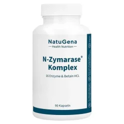 Natugena Enzyme-N-Zymarase Komplex Enzyme + Betain HCL Kapseln, 90 St