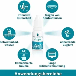 Ocuvers drops Gel Augentropfen, 10 ml- Augengel