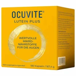 Ocuvite Lutein-Lutein Plus Kapseln, 180 St