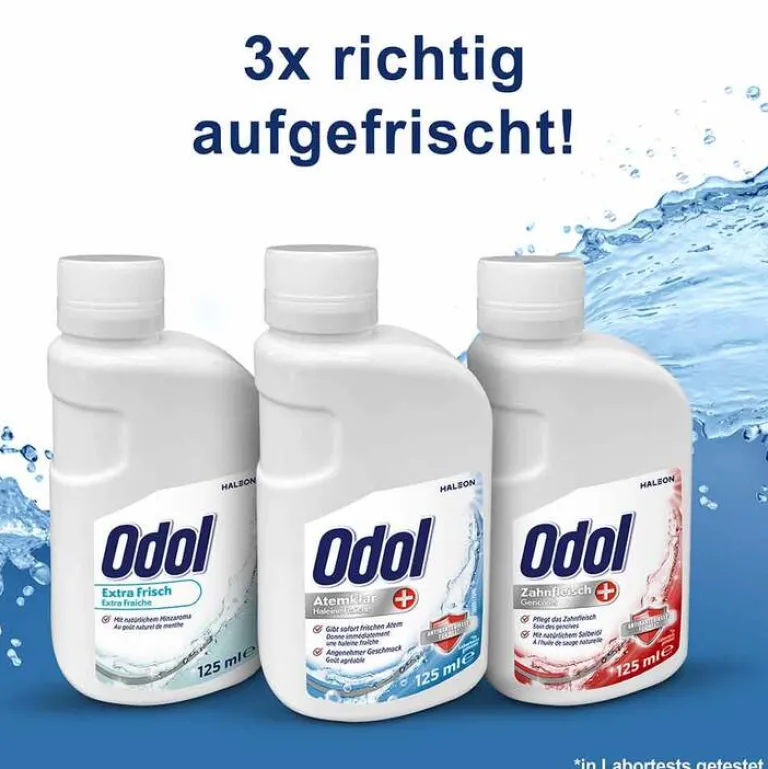 Odol Mundspülung-Mundwasser Zahnfleisch Plus, 125 ml