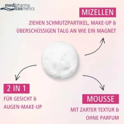 Oliven Reinigungsmousse Rose, 150 ml^Medipharma Cosmetics Discount