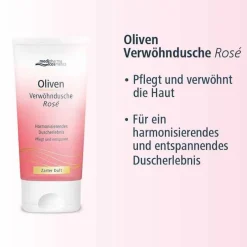 Medipharma Cosmetics Duschen & Waschen-Oliven Verwöhndusche Rose, 150 ml