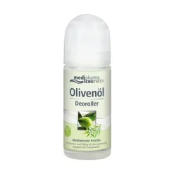 Medipharma Cosmetics Olivenöl Deoroller mediterrane Frische, 50 ml- Antitranspirant & Deo