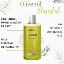 Medipharma Cosmetics Duschen & Waschen-Olivenöl Duschöl, 300 ml