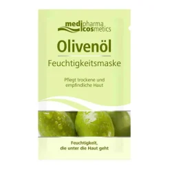 Medipharma Cosmetics Olivenöl Feuchtigkeitsmaske, 15 ml- Gesichtsmasken Für Ein Gepflegtes Hautbild
