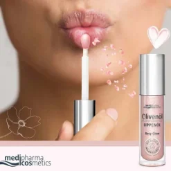 Medipharma Cosmetics Lippenpflege-Olivenöl Lippenöl rosy glow, 4 ml