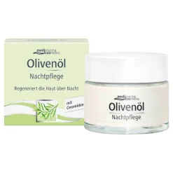 Medipharma Cosmetics Olivenöl Nachtpflege Creme, 50 ml- Nachtpflege