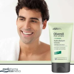 Medipharma Cosmetics Olivenöl Per Uomo Hydro Balsam sensitiv, 50 ml- Pflege