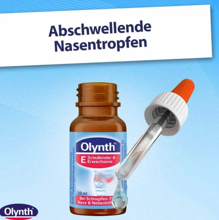 Olynth Nasentropfen|Schnupfen & Nasennebenhöhlen-® Nasentropfen für Erwachsene, 10 ml