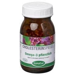 Omega 3 Fettsäuren 100% pflanzlich Kapseln, 120 St^Sanatur Discount