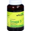 Allcura Omega 3 Kapseln-Omega 3 Konzentrat aus Fischöl 1000 mg Kapseln, 100 St