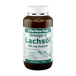 Omega 3 Lachsöl Kapseln, 400 St^The Nutri Store Clearance