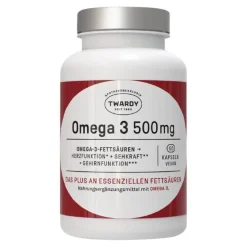 Omega-3 500 mg Algenöl vegan Kapseln, 60 St^Twardy Sale