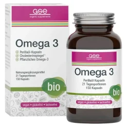 Omega 3 Perillaöl biologische Kapseln, 150 St^GSE