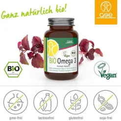 Omega 3 Perillaöl biologische Kapseln, 150 St^GSE