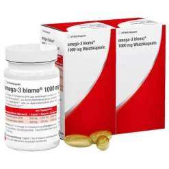 Omega-3 1.000 mg Weichkapseln, 56 St^Biomo Best