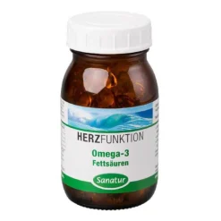 Sanatur Omega 3 Kapseln-Omega-3 Fettsäuren Fischöl Kapseln, 120 St