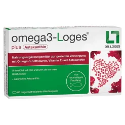 Dr. Loges Omega 3-Loges plus Kapseln, 60 St- Omega 3 Kapseln