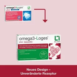 Dr. Loges Omega 3-Loges plus Kapseln, 60 St- Omega 3 Kapseln