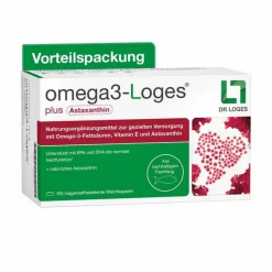 Dr. Loges Omega 3-Loges plus Kapseln, 120 St- Omega 3 Kapseln