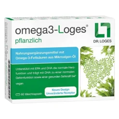 Dr. Loges OMEGA3-Loges pflanzlich Kapseln, 60 St- Omega 3 Kapseln