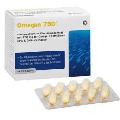 Intercell Omegan 750 Weichkapseln, 120 St- Omega 3 Kapseln