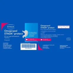 Stada Omeprazol ® protect 20 mg Tabletten, 14 St- Sodbrennen Medikamente