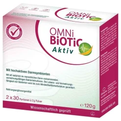 aktiv Pulver, 2X60 g^Omni Biotic Online