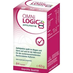 Omni Logic Verdauung-Apfelpektin Kapseln, 84 St