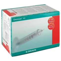 Omnican Insulinspritzen-Insulinspr. 1ml U40 m. Kan. 0,3x8mm einz., 100X1 St