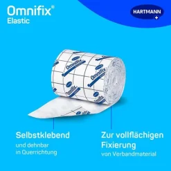 Omnifix Fixierpflaster-® elastic 10 cm x 5 m Fixiervlies, 1 St