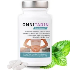 Bauchvital Bakterienkulturen-Omnitadin Kapseln, 60 St