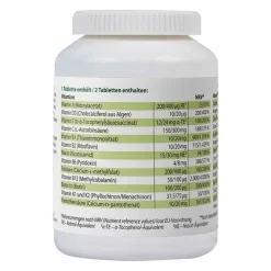 Omnivegan Vitalität-Multi zertifiziert vegan Tabletten, 90 St