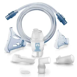 Inhaliergeräte-Omron Compact Vernebler-Set Kind + Erwachsene Neb-Askit-11, 1 St