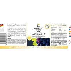Warnke Opc-OPC 200 Bioflavonoide Kapsel, 250 St